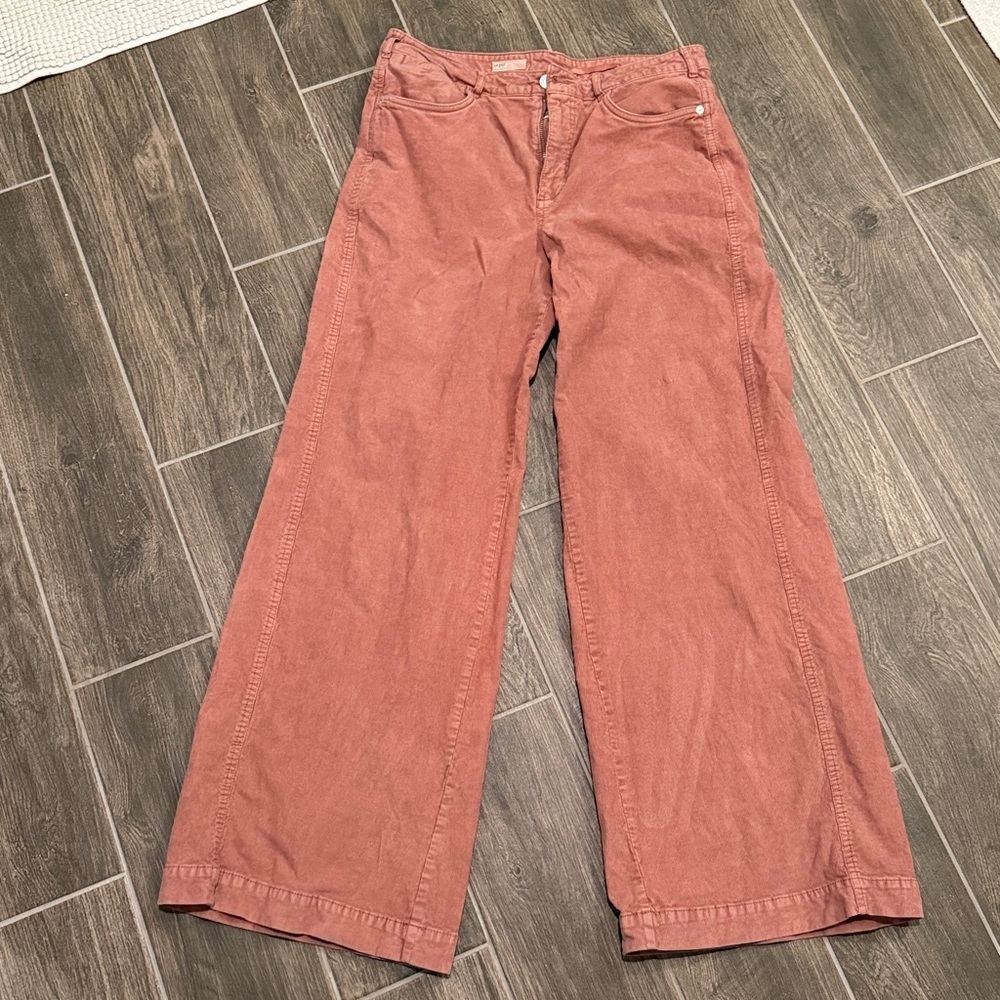 Pilcro by Anthropologie - The Gwen Wide-Leg Corduroy Pants - Picture 7 of 11
